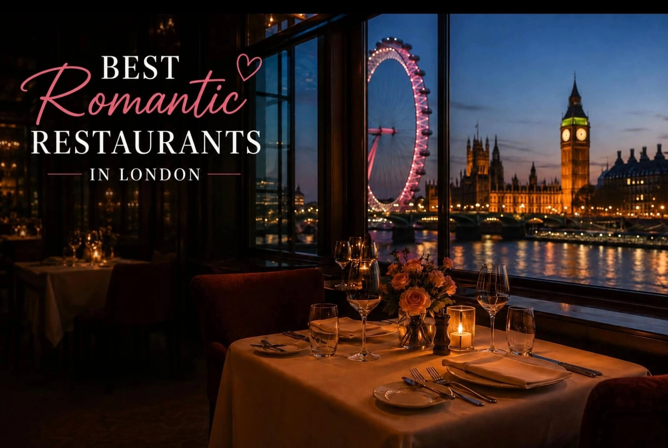 Best Romantic Restaurants in London: The Definitive  Guide to Candlelit Dinners, Proposals and Anniversary Tables