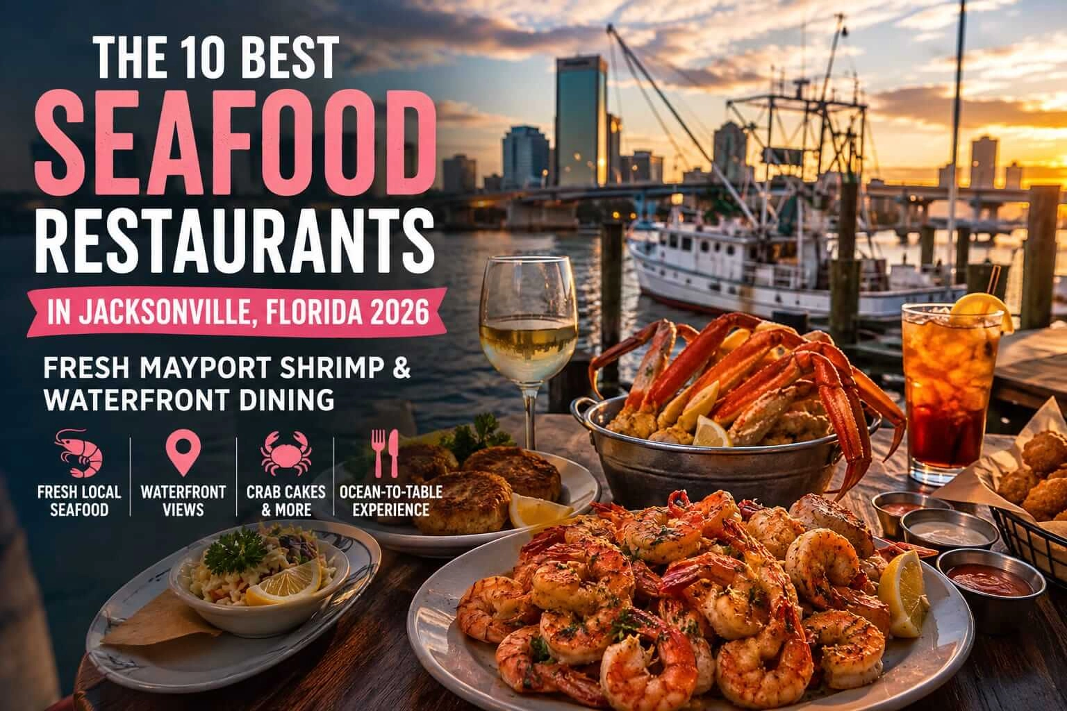 The 10 Best Seafood Restaurants in Jacksonville, Florida 2026  Fresh Mayport Shrimp and Waterfront Dining