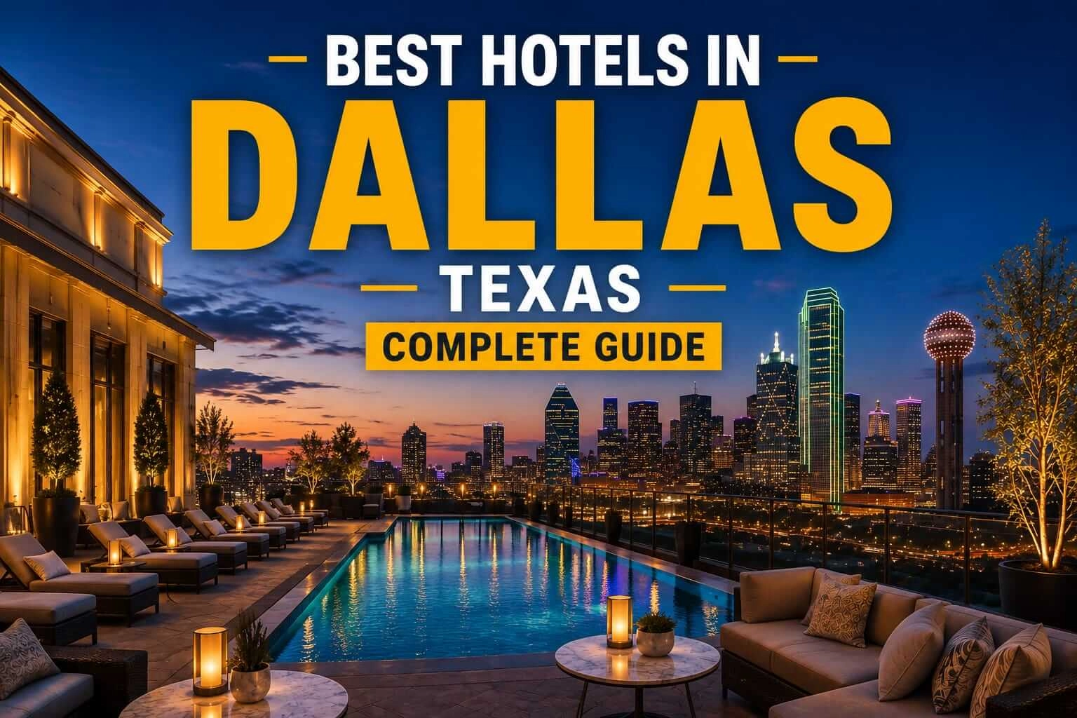 The 10 Best Hotels in Dallas: Complete Insider Guide
