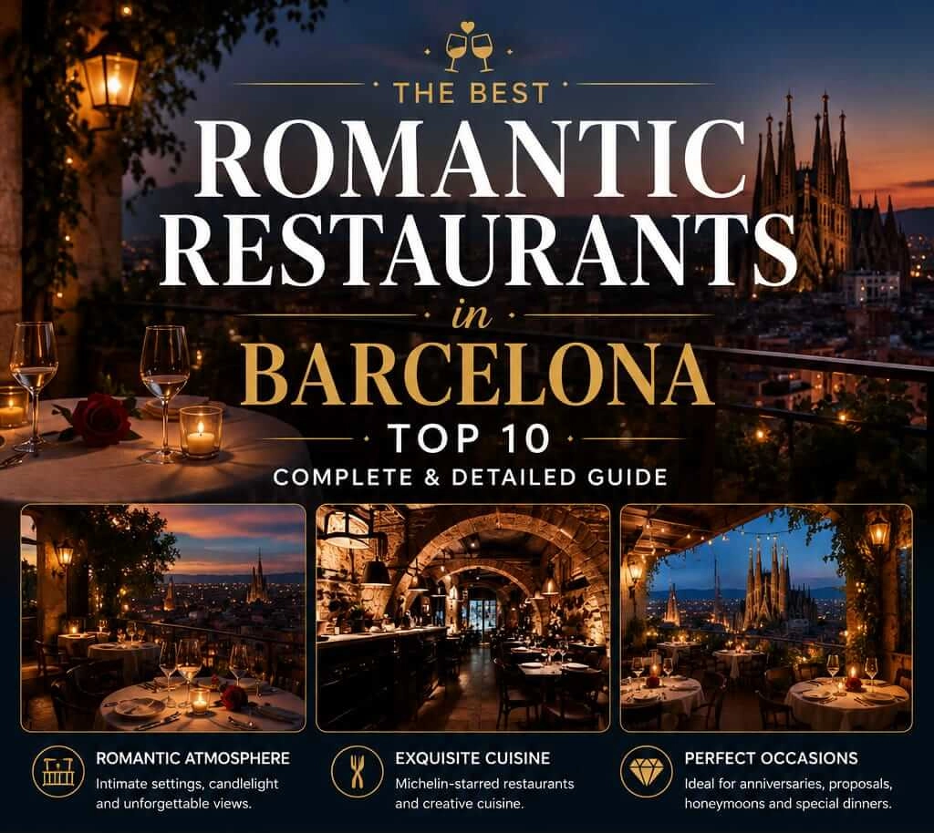 The 10 Best Romantic Restaurants in Barcelona: Complete Insider Guide